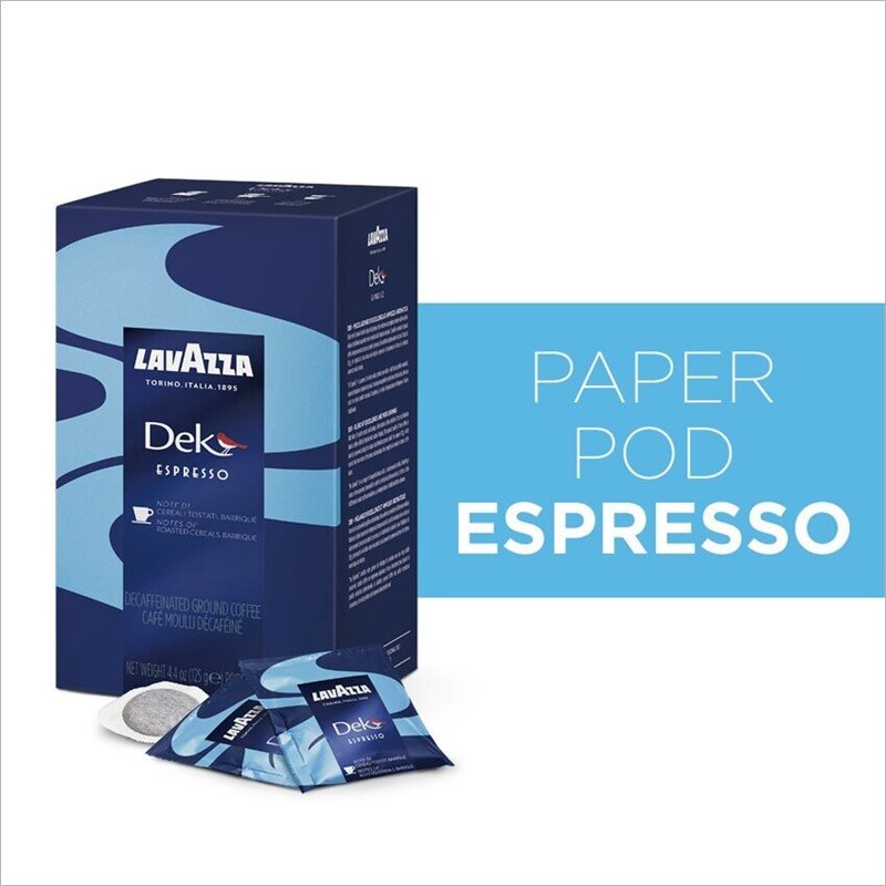 Lavazza CO2 Decaf Dek ESE Pods 18 x 7g Box