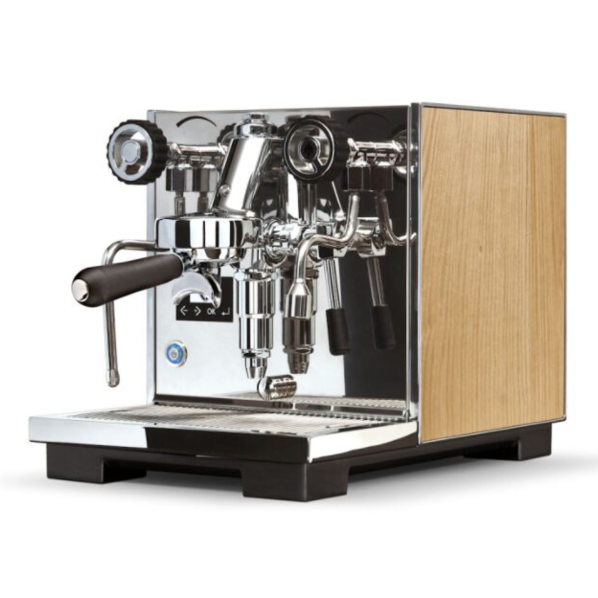 Eureka Costanza R Espresso Coffee Machine 230v - Oak. Supplied by The Espresso Shop.