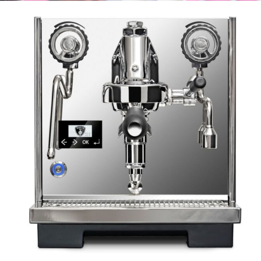 Front View. Eureka Costanza R Espresso Coffee Machine 230v. Supplied by The Espresso Shop.