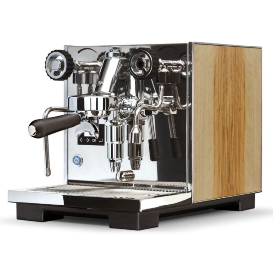 Eureka Costanza R Espresso Coffee Machine 230v - Olive Side Panels. Supplied by The Espresso Shop.