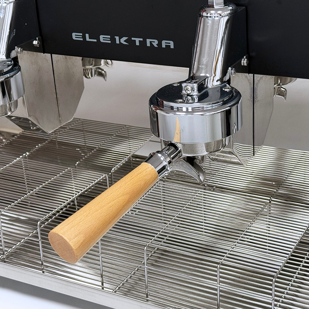 Elektra Eklipto 2 Group Espresso Coffee Machine with Wooden Portafilter Handles