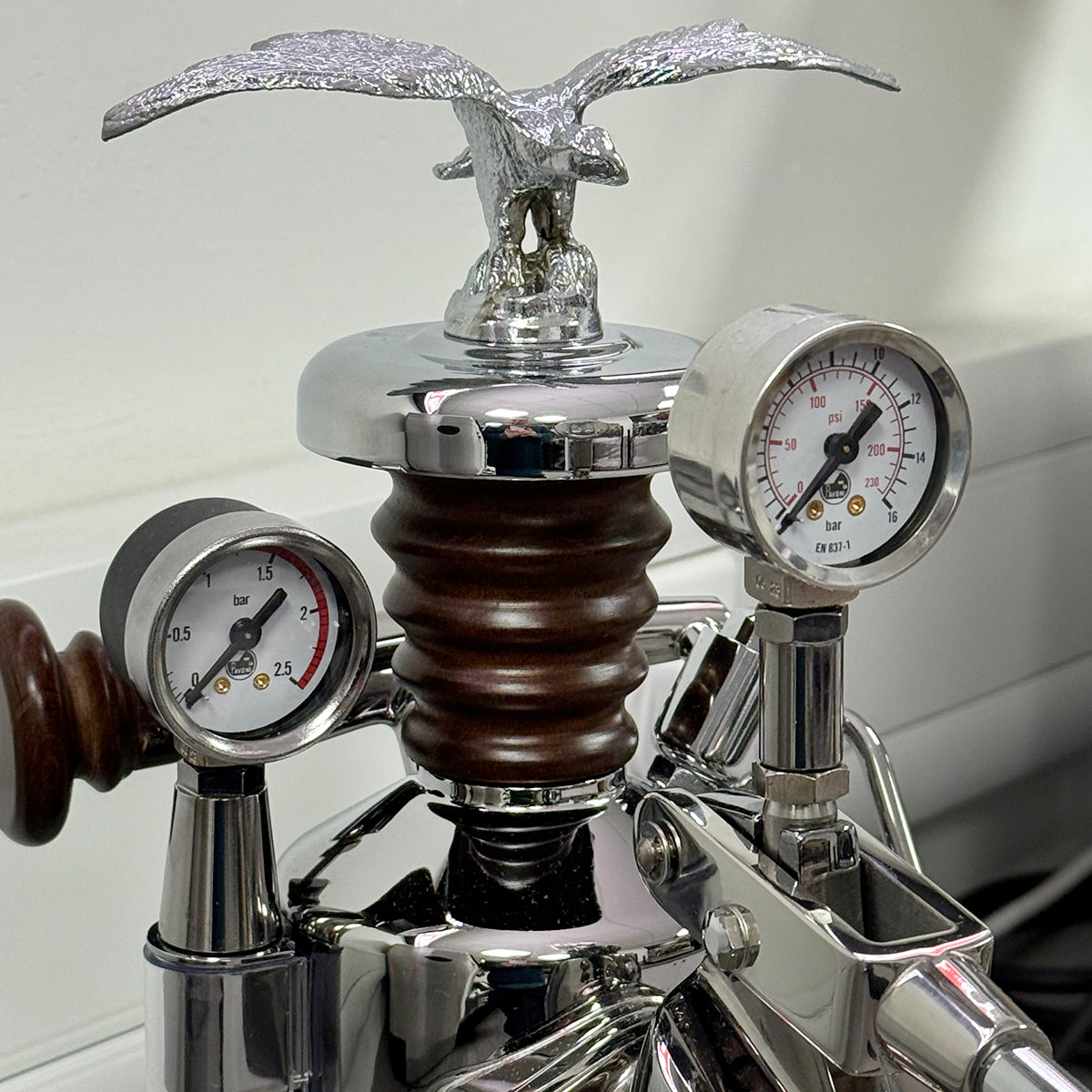 EX DEMO La Pavoni Lever Esperto Abile (Chrome) 240v - LPLESA01UK
