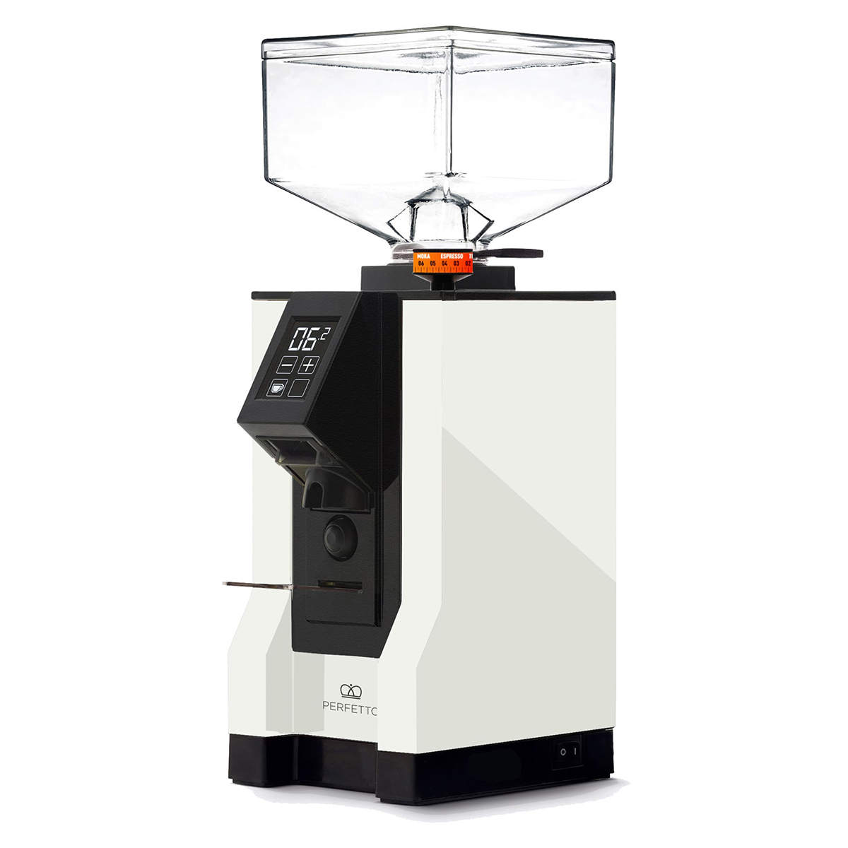 Eureka Mignon Perfetto Coffee Grinder 230v - White from The Espresso Shop