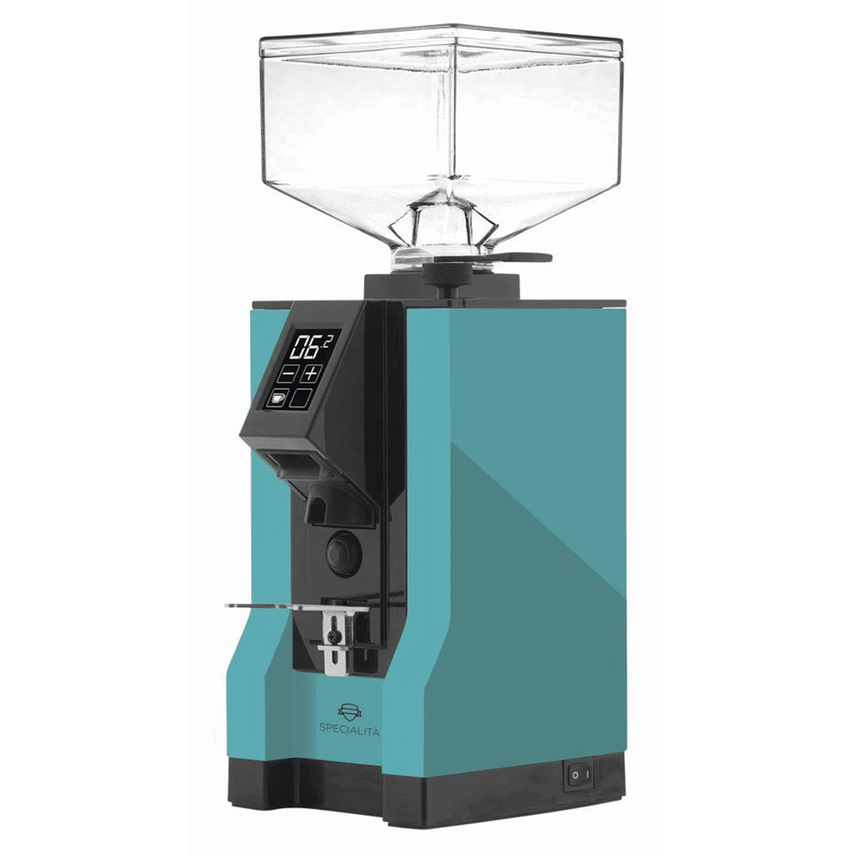 Eureka Mignon Specialita Coffee Grinder 230v - Tiffany Blue