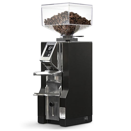 Eureka Mignon Libra 55 On Demand Coffee Grinder 230v - Black and Chrome