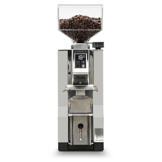 Eureka Mignon Libra On Demand Coffee Grinder 230v - Chrome