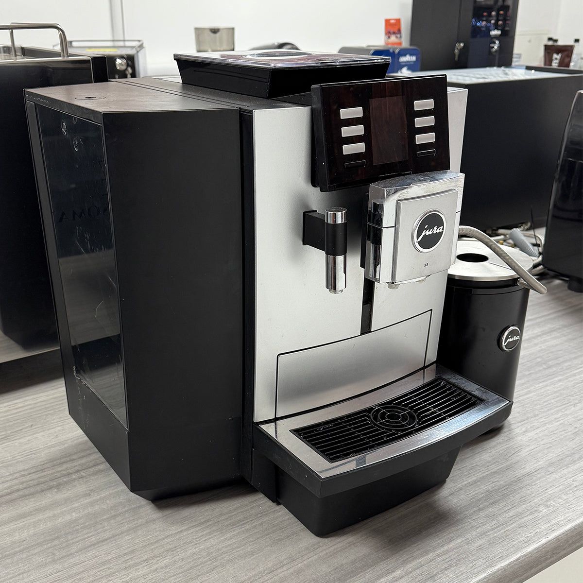 Jura X8 Professional Coffee Machine & Cool Control Milk Cooler Bundle