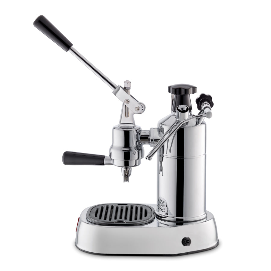 La Pavoni Lever Professional (Sockel verchromt, schwarze Griffe) 240 V – LPLPLQ01UK 