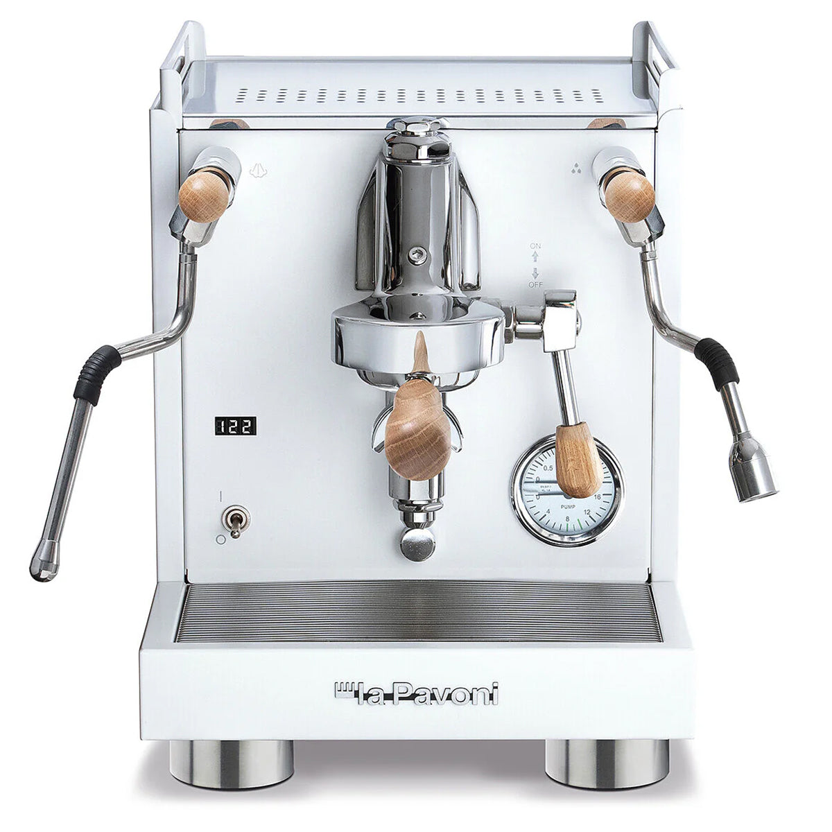 La Pavoni Cellini Evolution PID (White) Semi-professional Coffee Machine - LPSCVW02UK