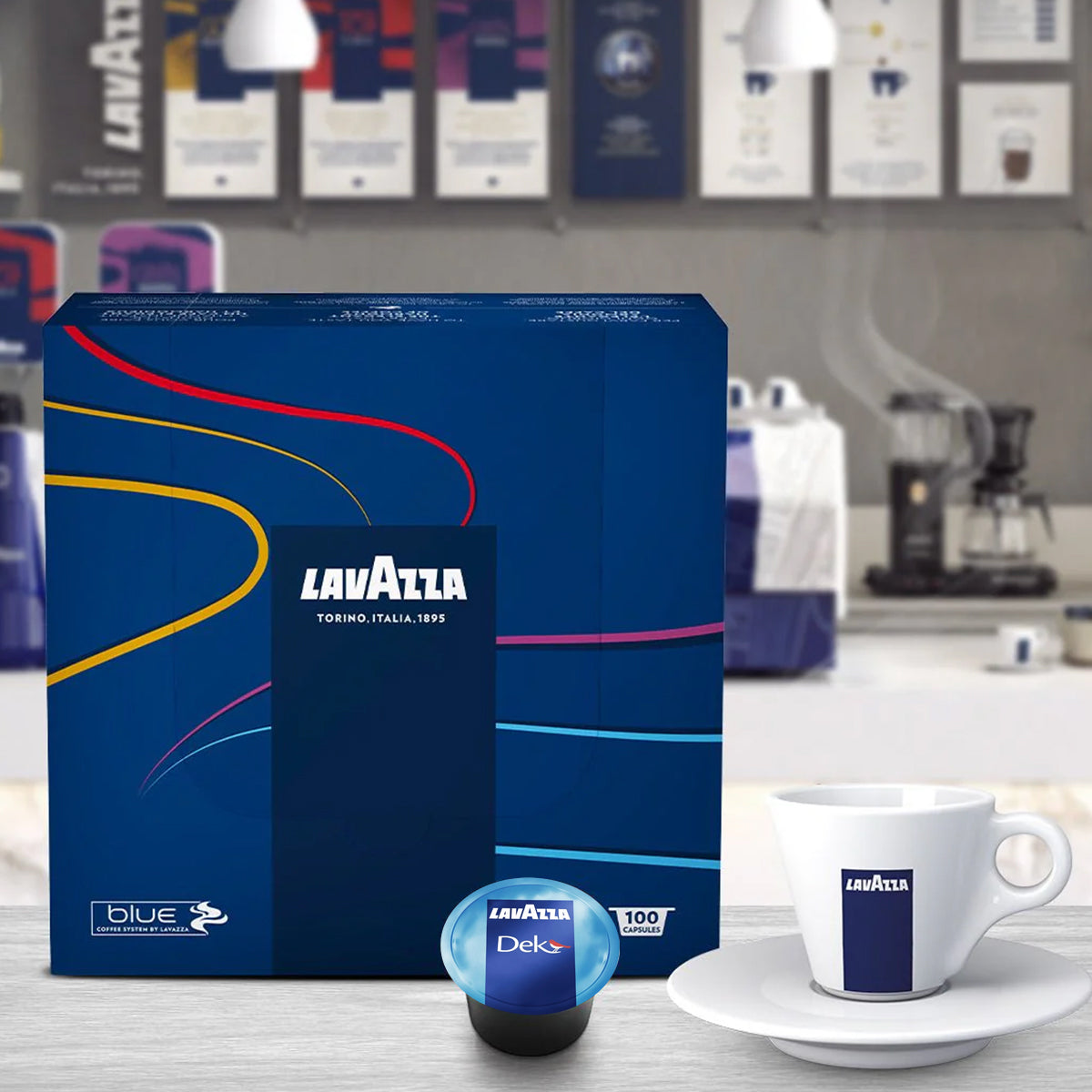 Lavazza DEK CO2 Decaf Capsules x 100