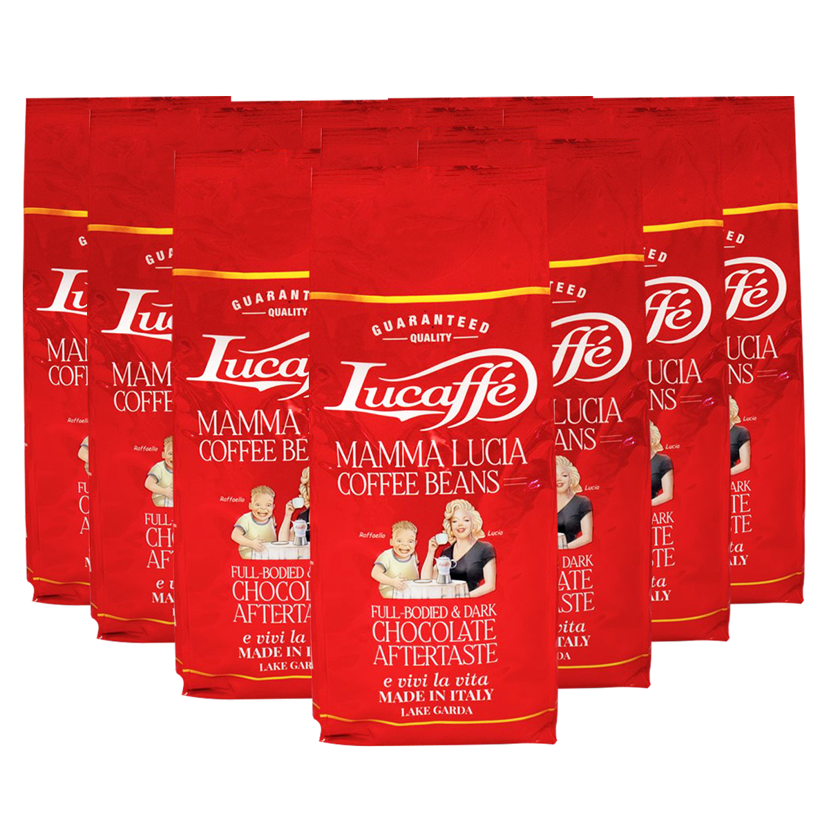 Lucaffe Mamma Lucia Espresso Coffee Beans 12x1 Kg
