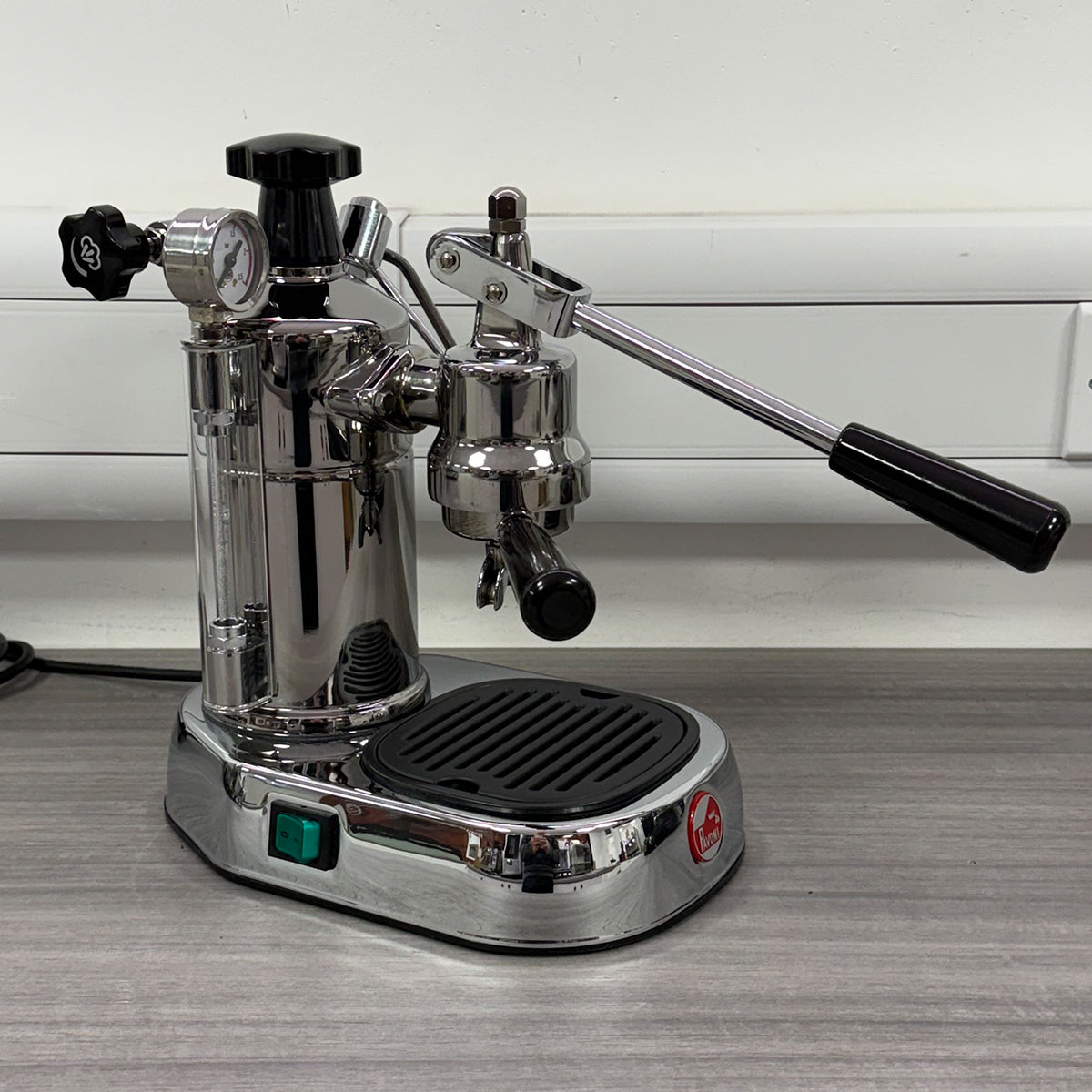 La Pavoni Lever Professional (Holzgriffe mit Chromsockel) 240 V – LPLPLH01UK 