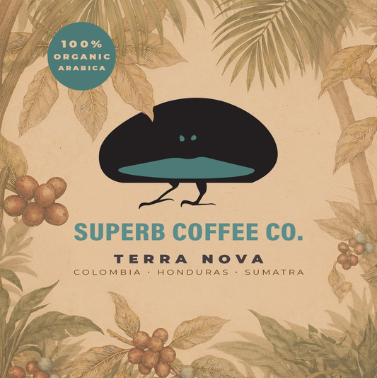 Superb Coffee Co. Terra Nova 100% ORGANIC Espresso Coffee Beans