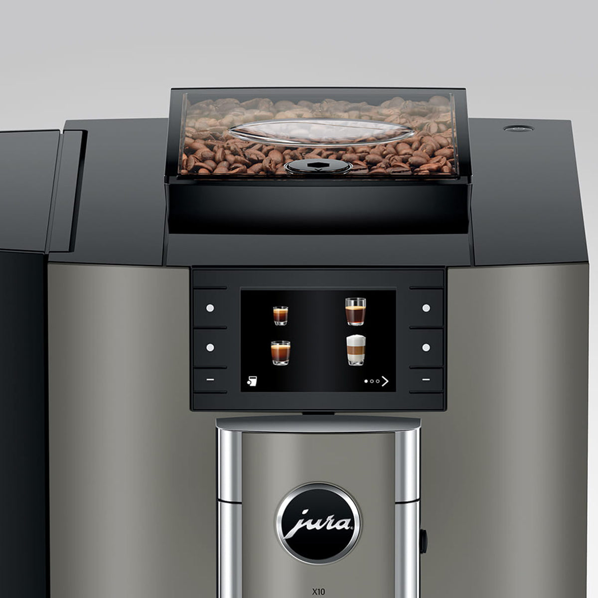 Jura X10 Automatic Coffee Machine + 1Ltr Fridge