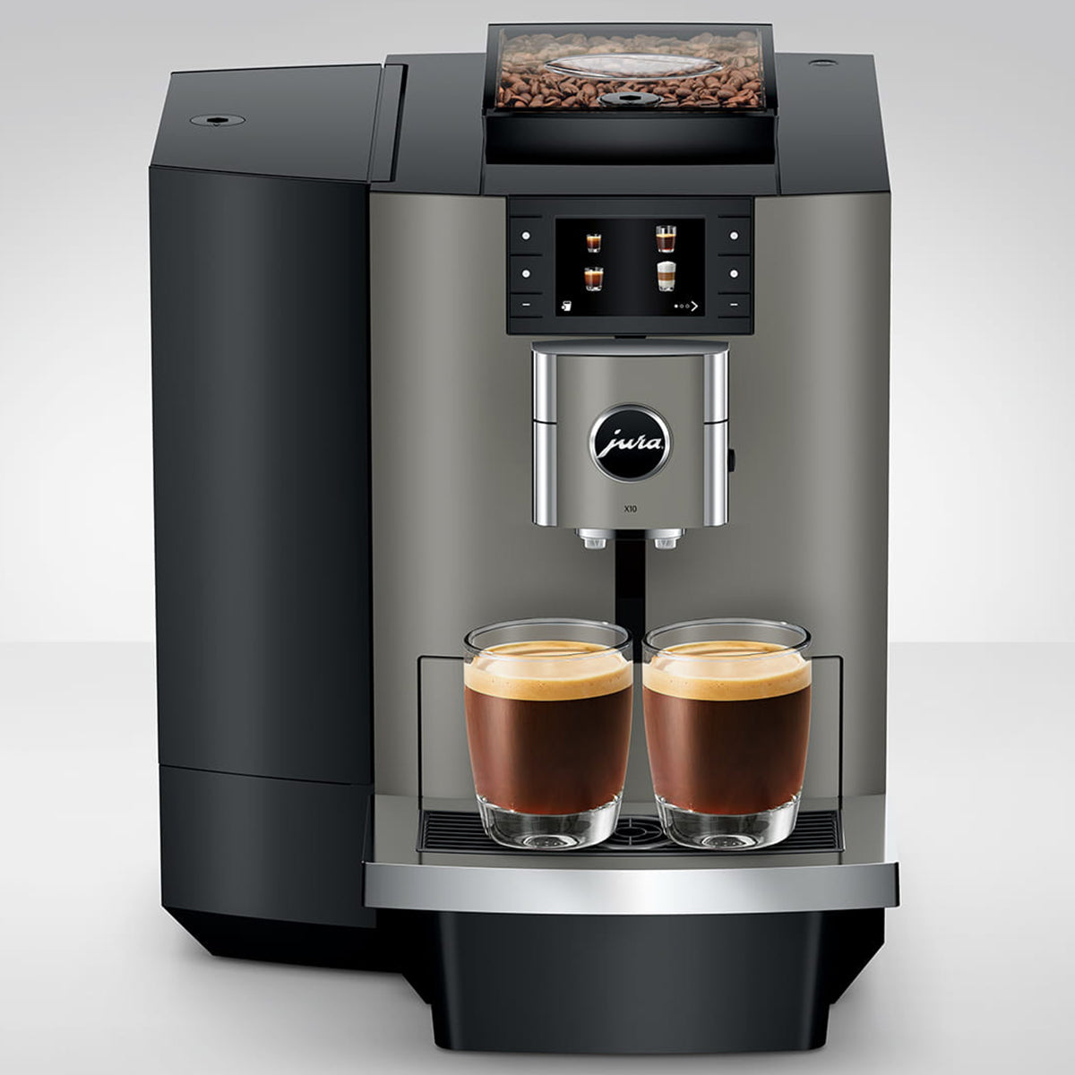 Jura X10 Automatic Coffee Machine + 1Ltr Fridge