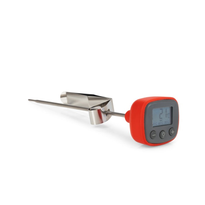 Digital Milk Thermometer 130mm - Red.
