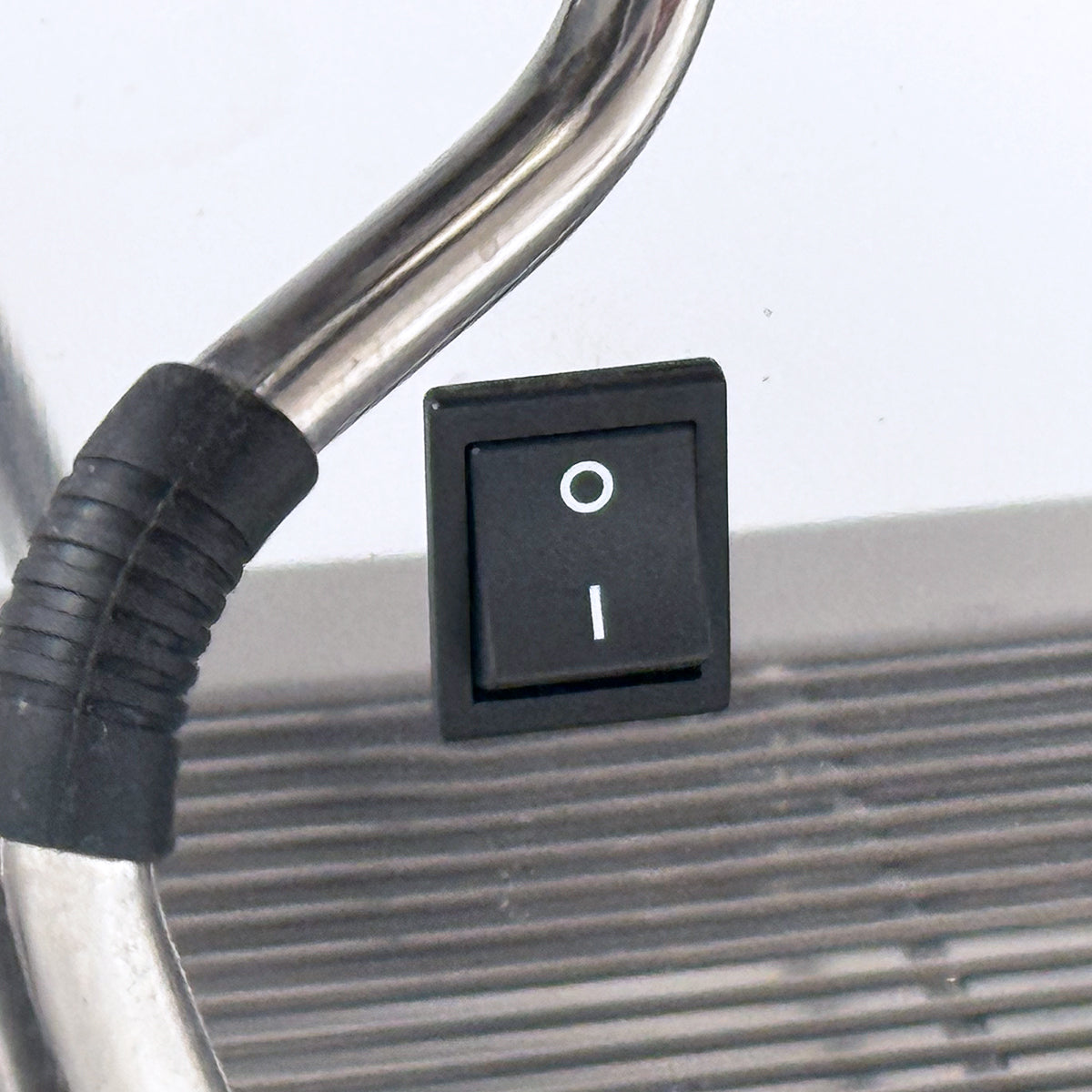 On/Off Power Switch on the Espressomat Siena 3 Group Espresso Coffee Machine.