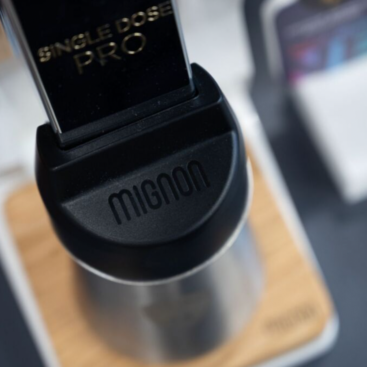 Eureka Oro Mignon Single Dose Pro 65 Coffee Grinder. Supplied by The Espresso Shop.