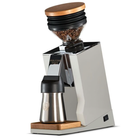 Eureka Oro Mignon Single Dose Pro 65 Coffee Grinder - White
