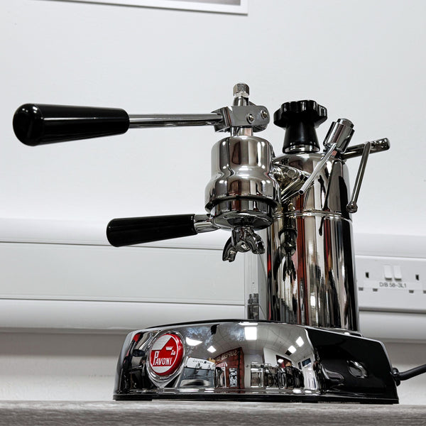 La Pavoni Lever Professional (Holzgriffe mit Chromsockel) 240 V – LPLPLH01UK 