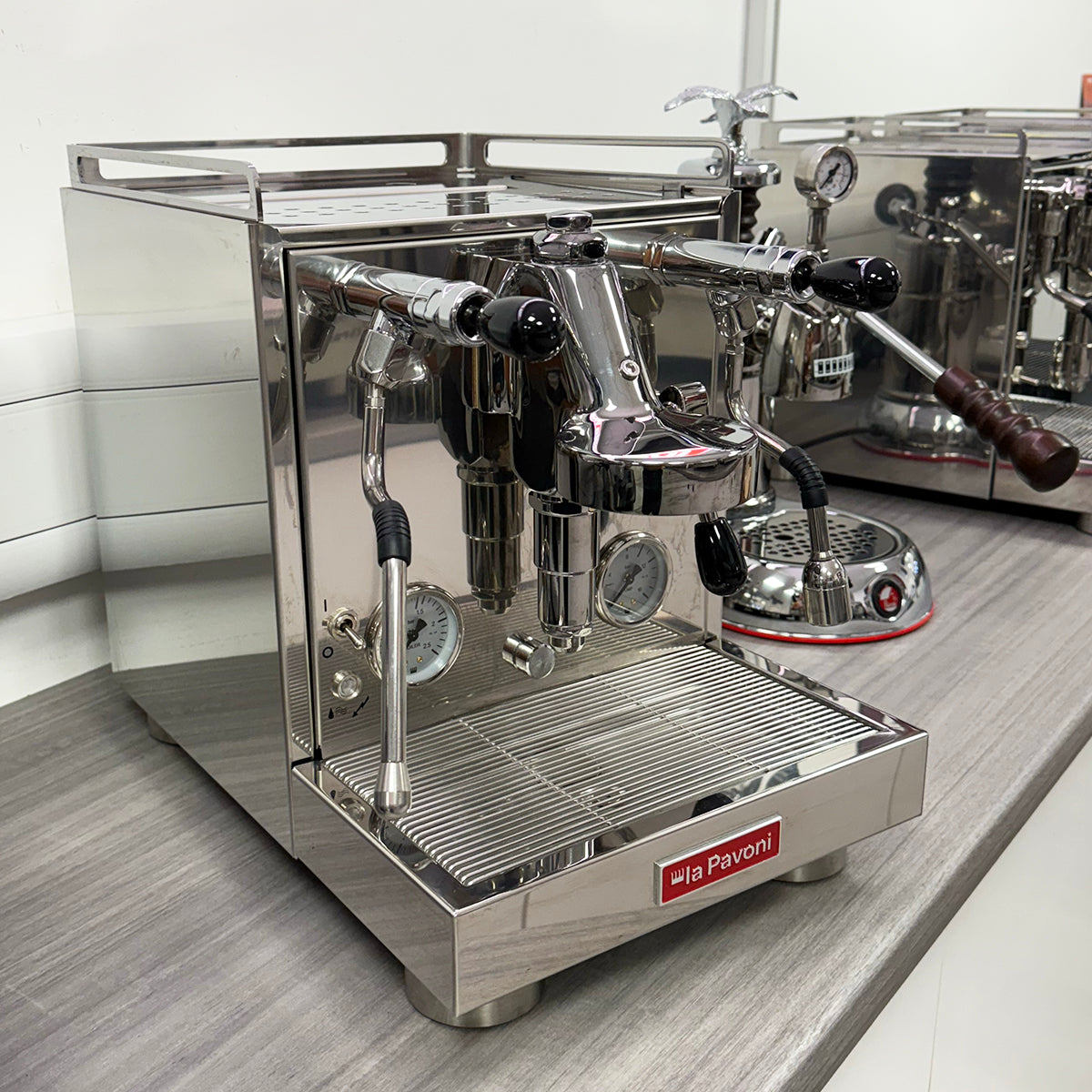 GRADED PRODUCT La Pavoni Cellini Evolution Semi-professional Domestic Coffee Machine Stainless Steel LPSCVS01UK