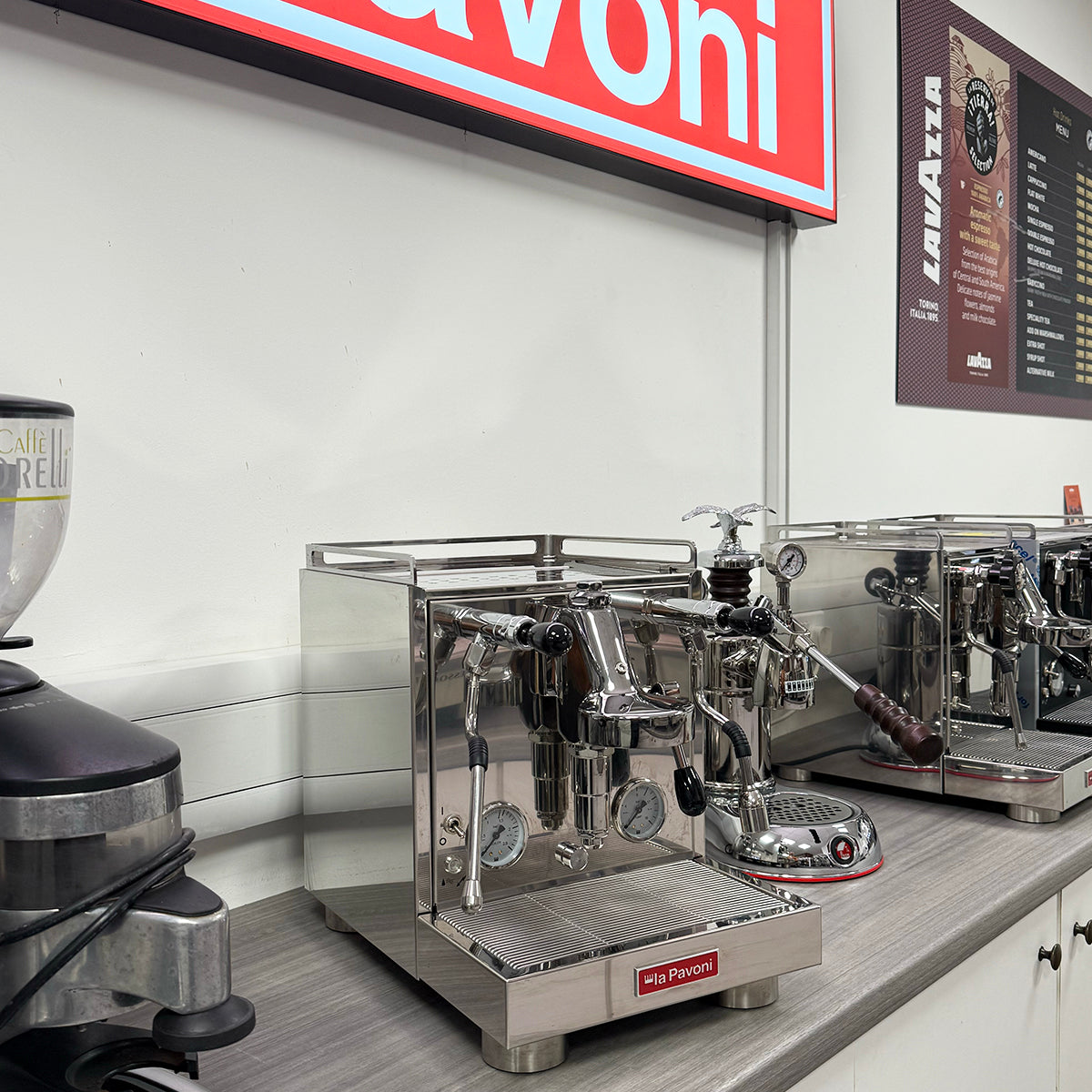 GRADED PRODUCT La Pavoni Cellini Evolution Semi-professional Domestic Coffee Machine Stainless Steel LPSCVS01UK