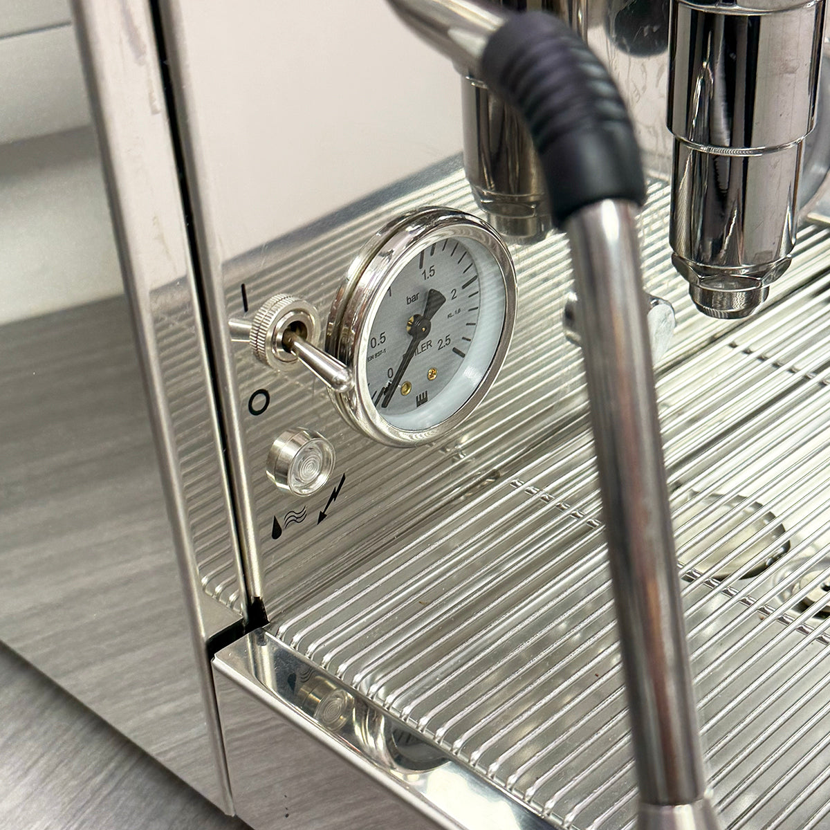 GRADED PRODUCT La Pavoni Cellini Evolution Semi-professional Domestic Coffee Machine Stainless Steel LPSCVS01UK