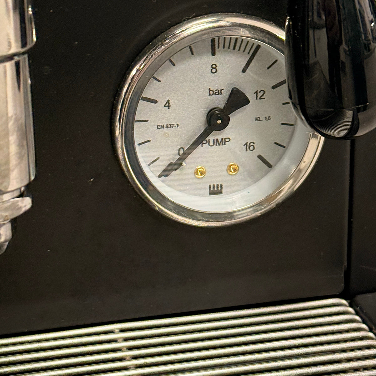 Pump Pressure Gauge, La Pavoni Cellini Mini - Black