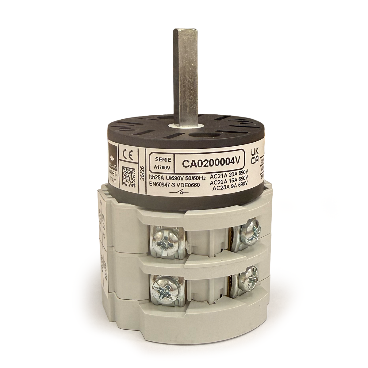 Spaziale Mains Switch 0-1 20A - 02620