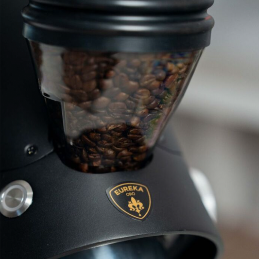 Eureka Oro Zeus 85 Single Dose Commercial Coffee Grinder. From The Espresso Shop.